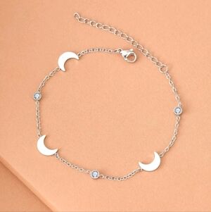 NEW Stainless Steel Moon Bracelet